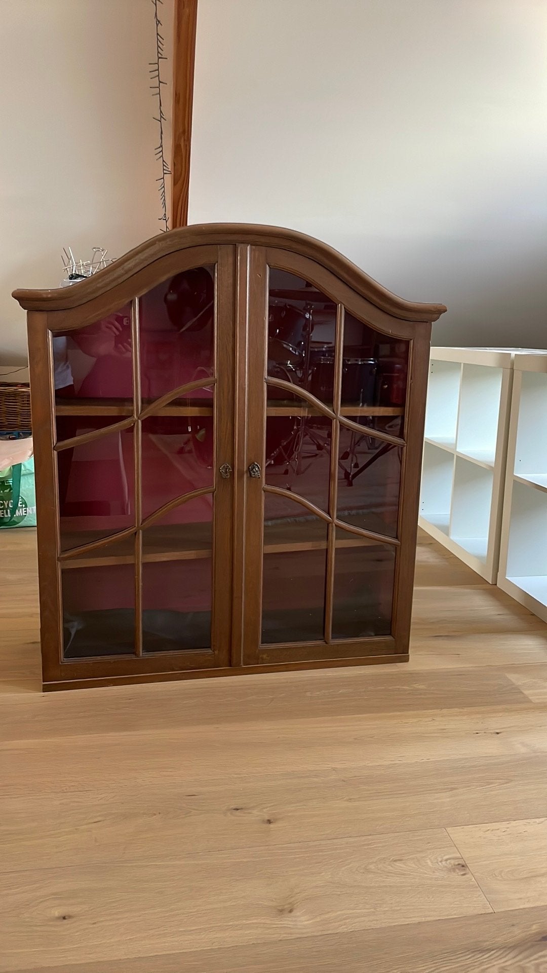 Vitrine kast, Huis en Inrichting, Kasten | Vitrinekasten, Ophalen, Gebruikt