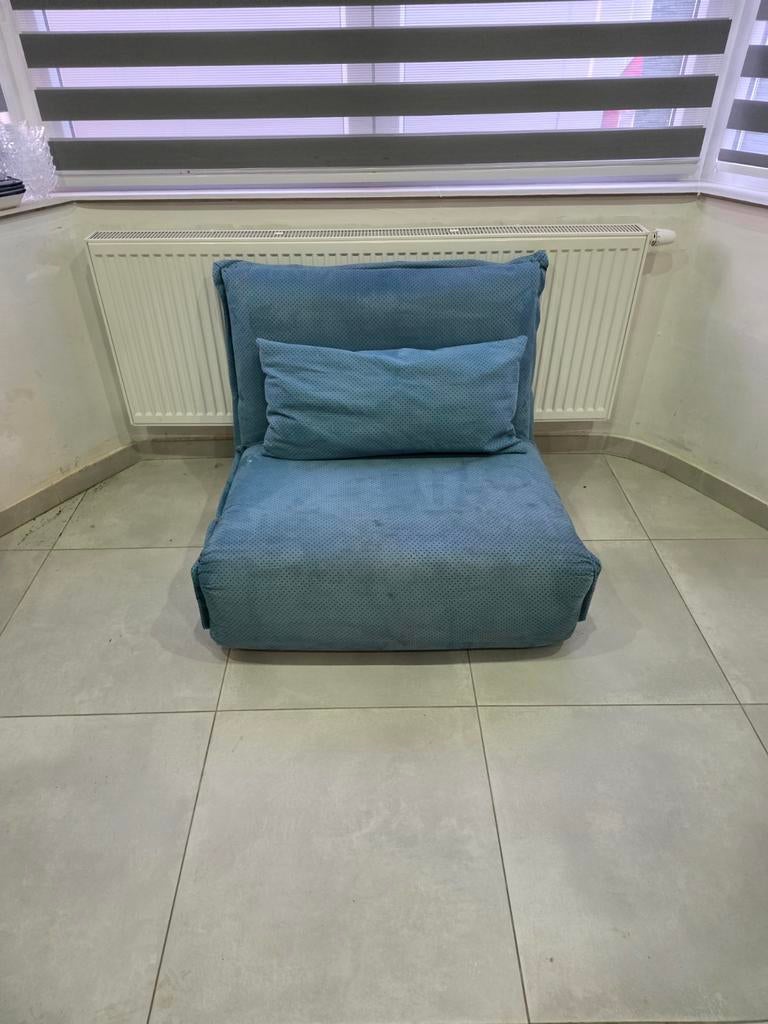 Plooibed, Huis en Inrichting, Ophalen, Gebruikt, 90 cm, Eenpersoons