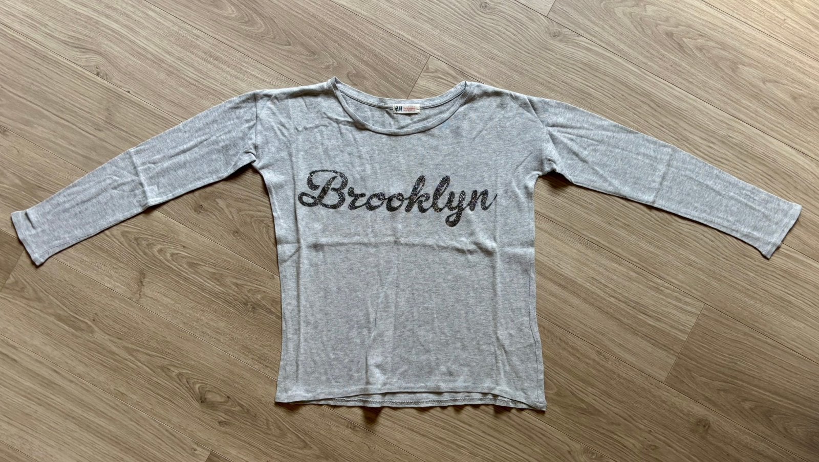 Losse longsleeve/dunne trui van H&M maat 152, Kinderen en Baby's, Kinderkleding | Maat 152, Ophalen of Verzenden, Gebruikt, Meisje