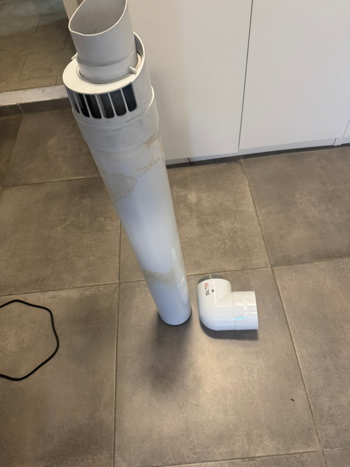 Vaillant muur rookgasafvoer, Ophalen of Verzenden, Zo goed als nieuw