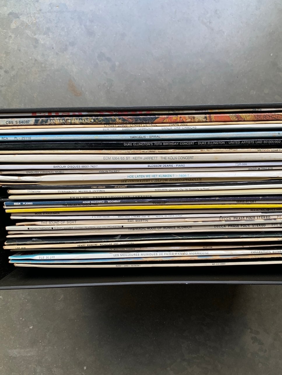 Vinyl - LP, Ophalen