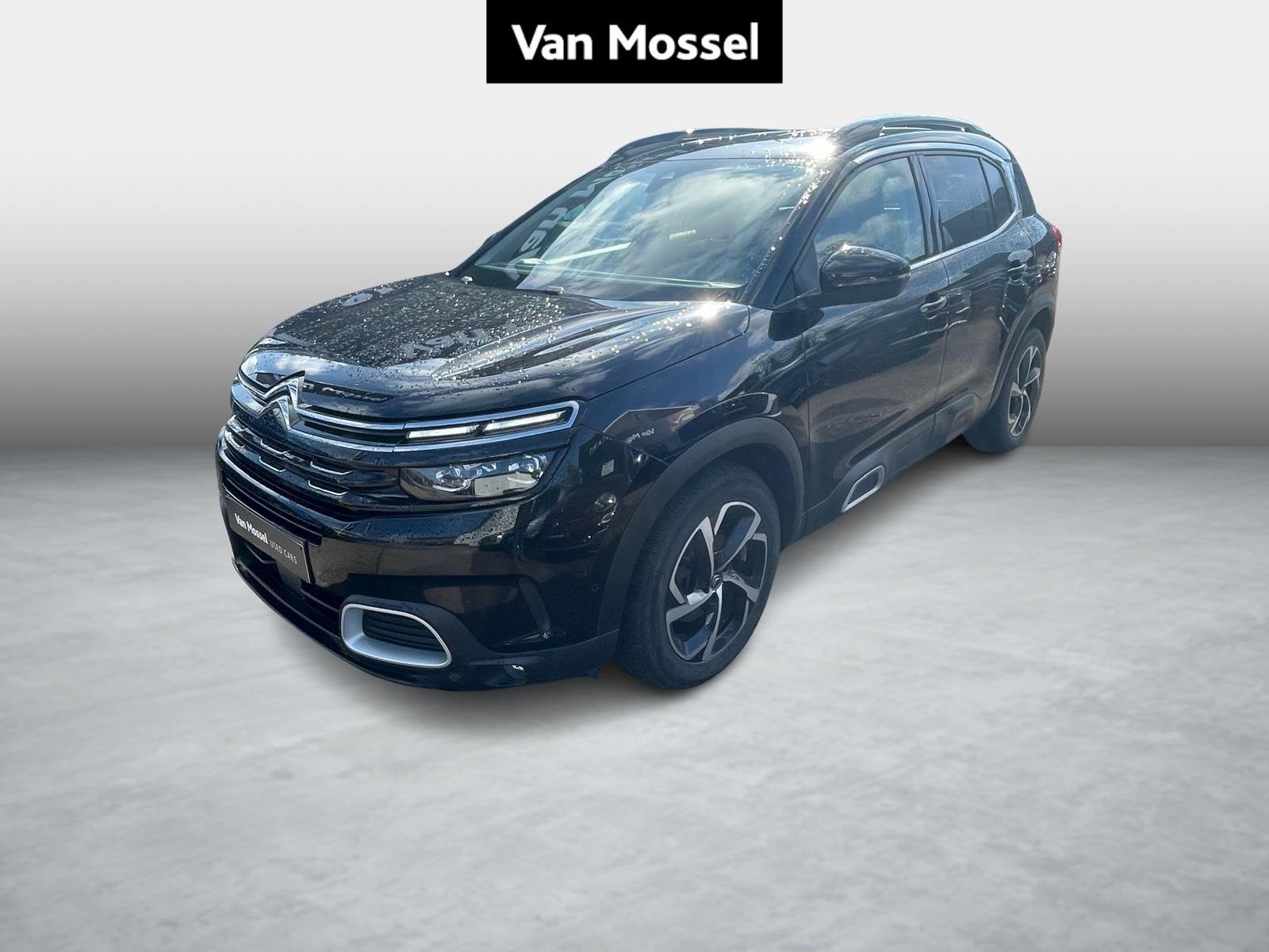 Citroen C5 Aircross 1.5 BlueHDi 130 S&S MAN6 Shine, Auto's, Citroën, Stof, Gebruikt, 4 cilinders, Zwart