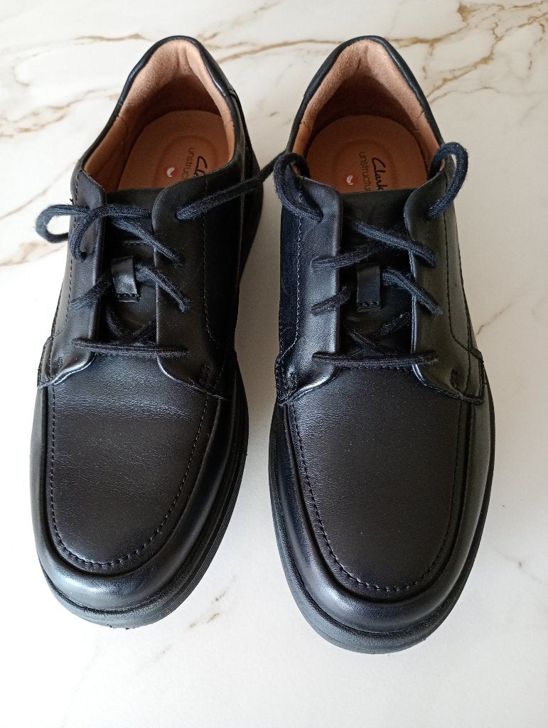 Clarks herenschoenen maat 40, Kleding | Heren, Schoenen, Ophalen, Zwart, Clarks, Zo goed als nieuw