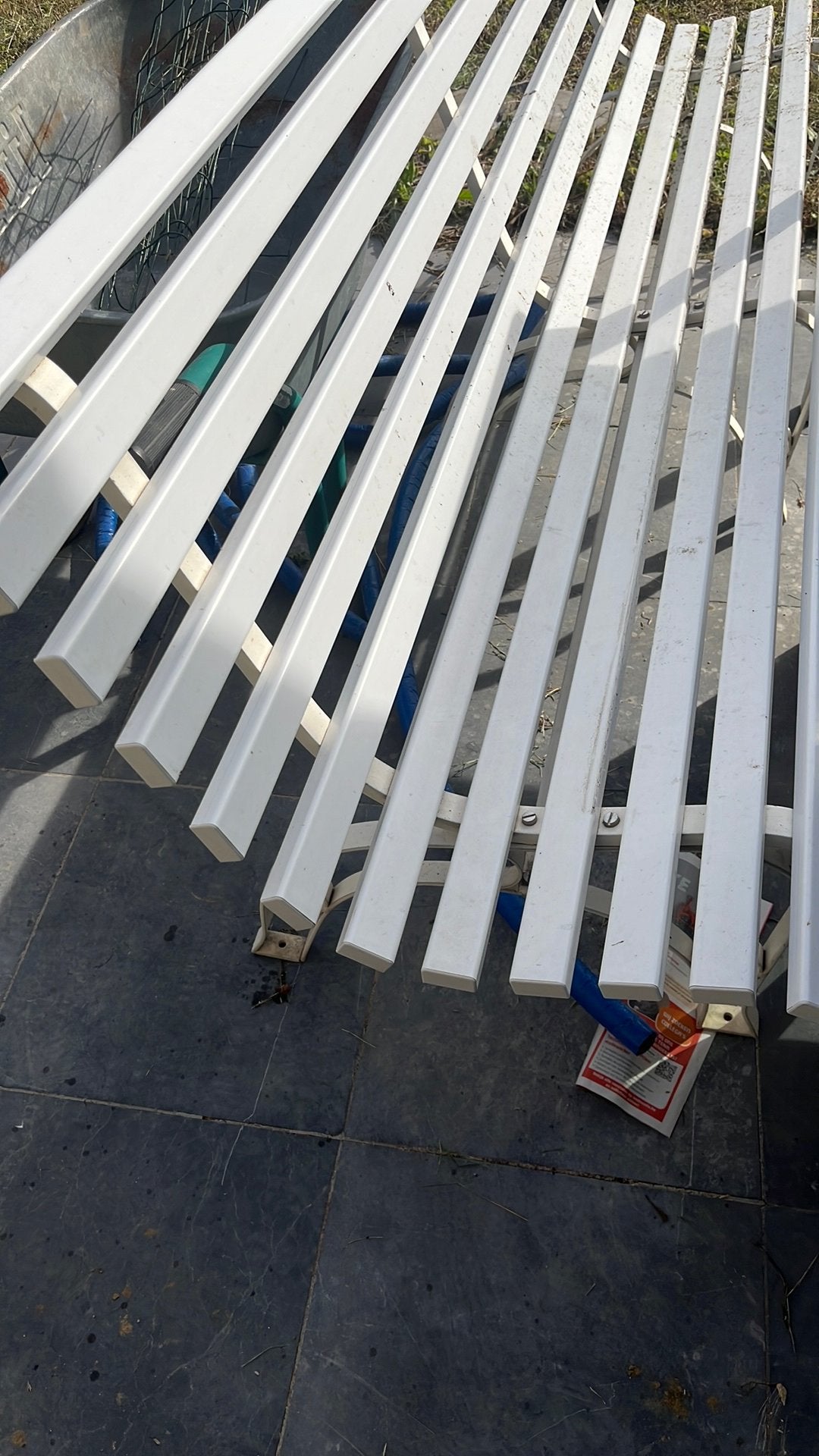 Banc de jardin tres belle qualite 2m, Enlèvement, Comme neuf