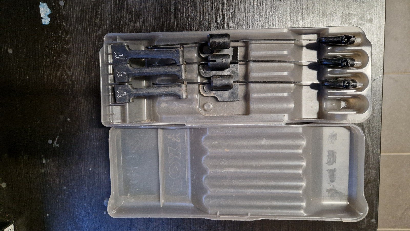 FOX Micro swingers (3 stuks) + Case, Watersport en Boten, Hengelsport | Karpervissen, Ophalen of Verzenden
