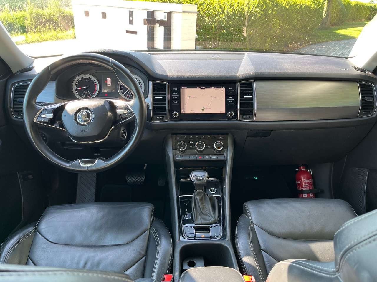 Skoda Kodiaq 1.5 TSI ACT DSG 7pl.!/1eignr/Carplay/Leder/Nav, Autos, 0 kg, Argent ou Gris, Achat, Entreprise