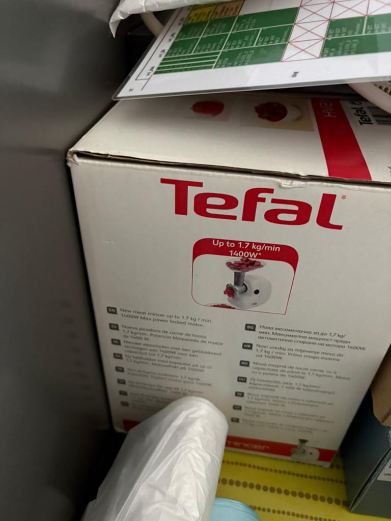 Vleesmolentje tefal, Maison & Meubles, Cuisine | Ustensiles de cuisine, Enlèvement, Comme neuf