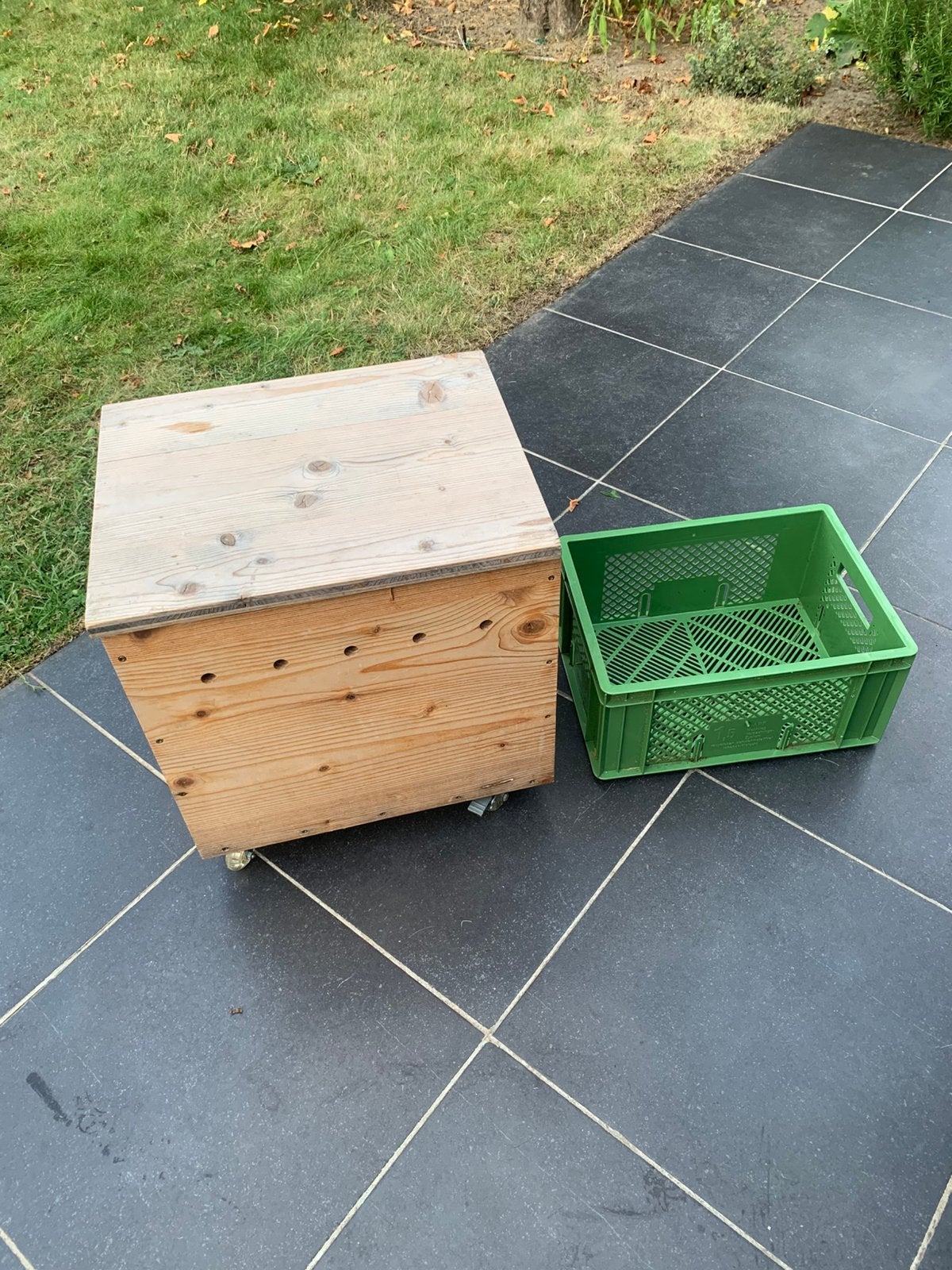 Wormencompostbak - Würmkiste, Ophalen, Gebruikt