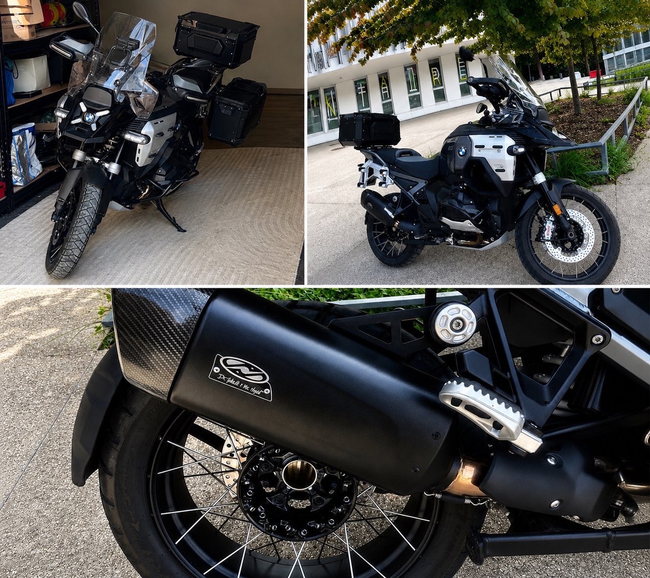 Bmw gs 1300 adventure triple black 2026 jekill valise bmw…., Permis Moto A, Plus de 35 kW, 1300 cm³, Poignées chauffantes