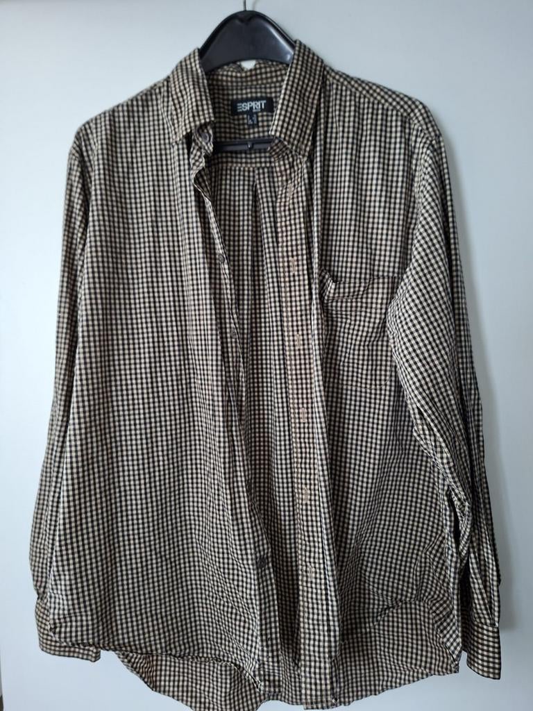 Chemise à carreaux Esprit, taille L, Enlèvement ou Envoi