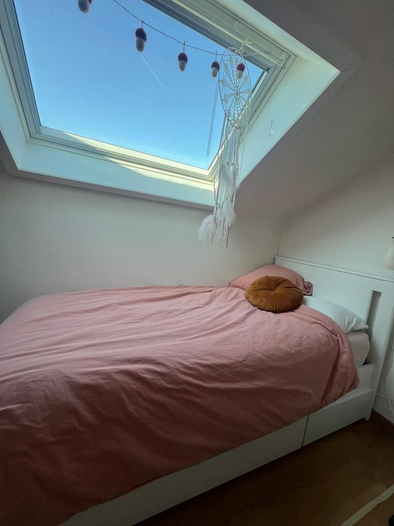 Bed te koop – inclusief matras , lattenbodem & beschermhoes, Maison & Meubles, Chambre à coucher | Lits, Comme neuf, Une personne