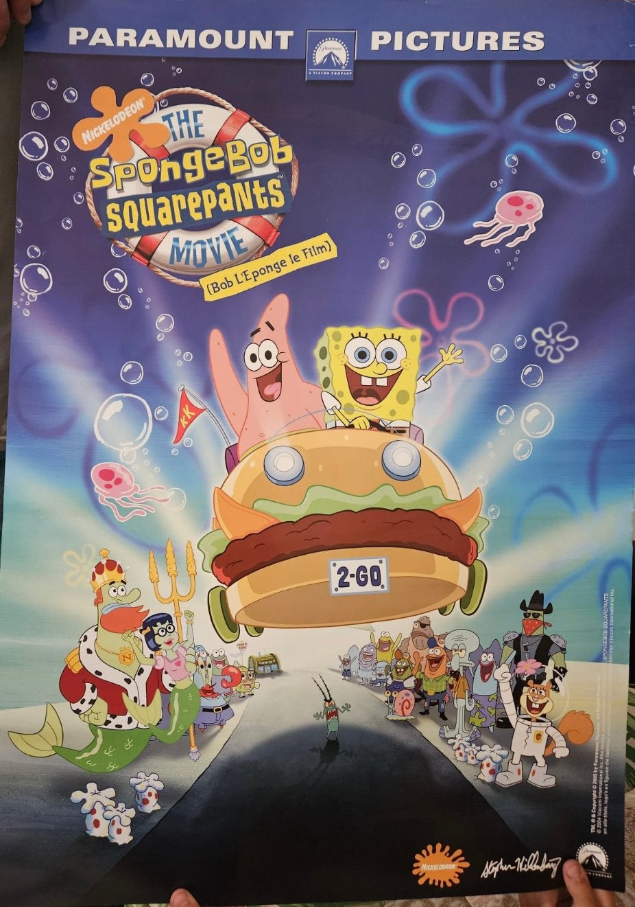 Origenele poster SpongeBob van 2004, Ophalen, Zo goed als nieuw