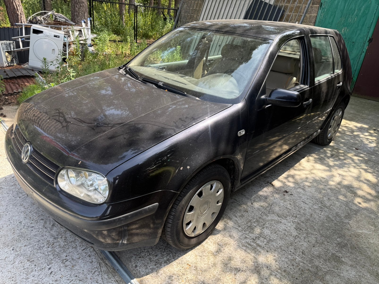 Vw golf 4 1.9tdi, Geel, Trekhaak, Te koop, Golf