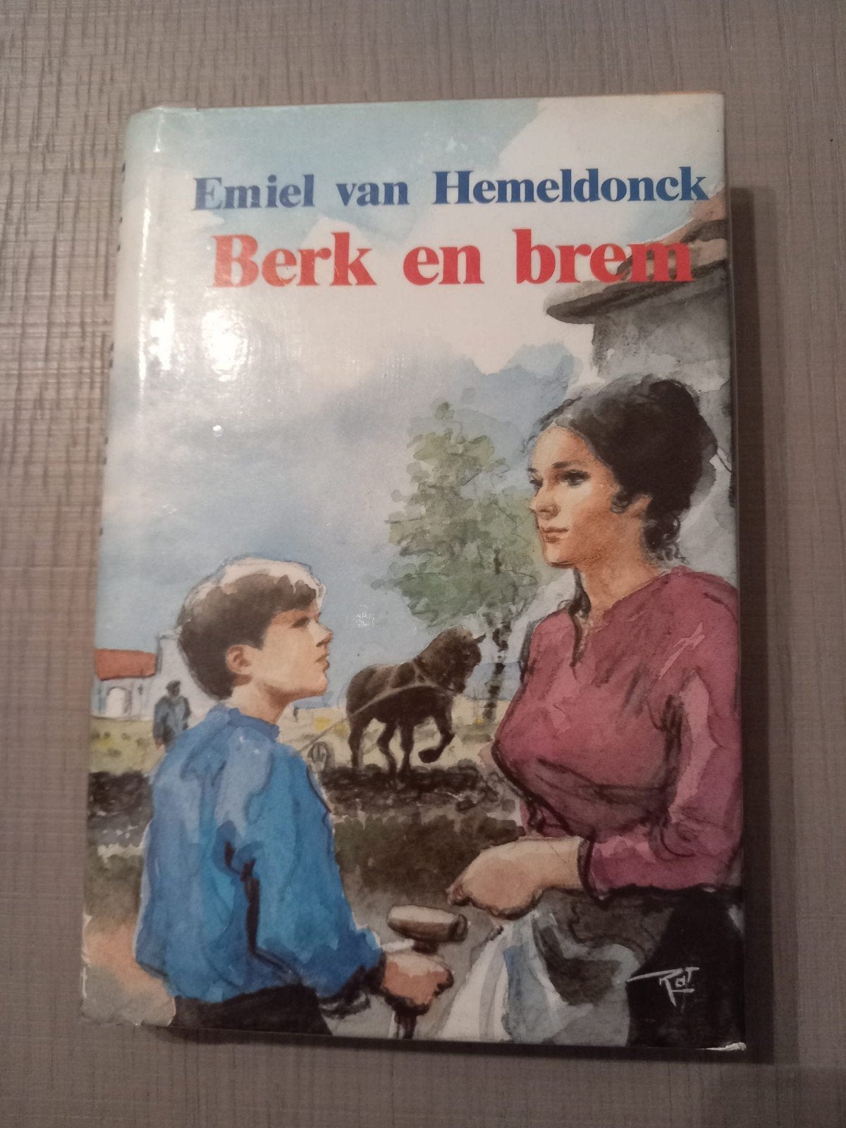 berk en brem, Ophalen