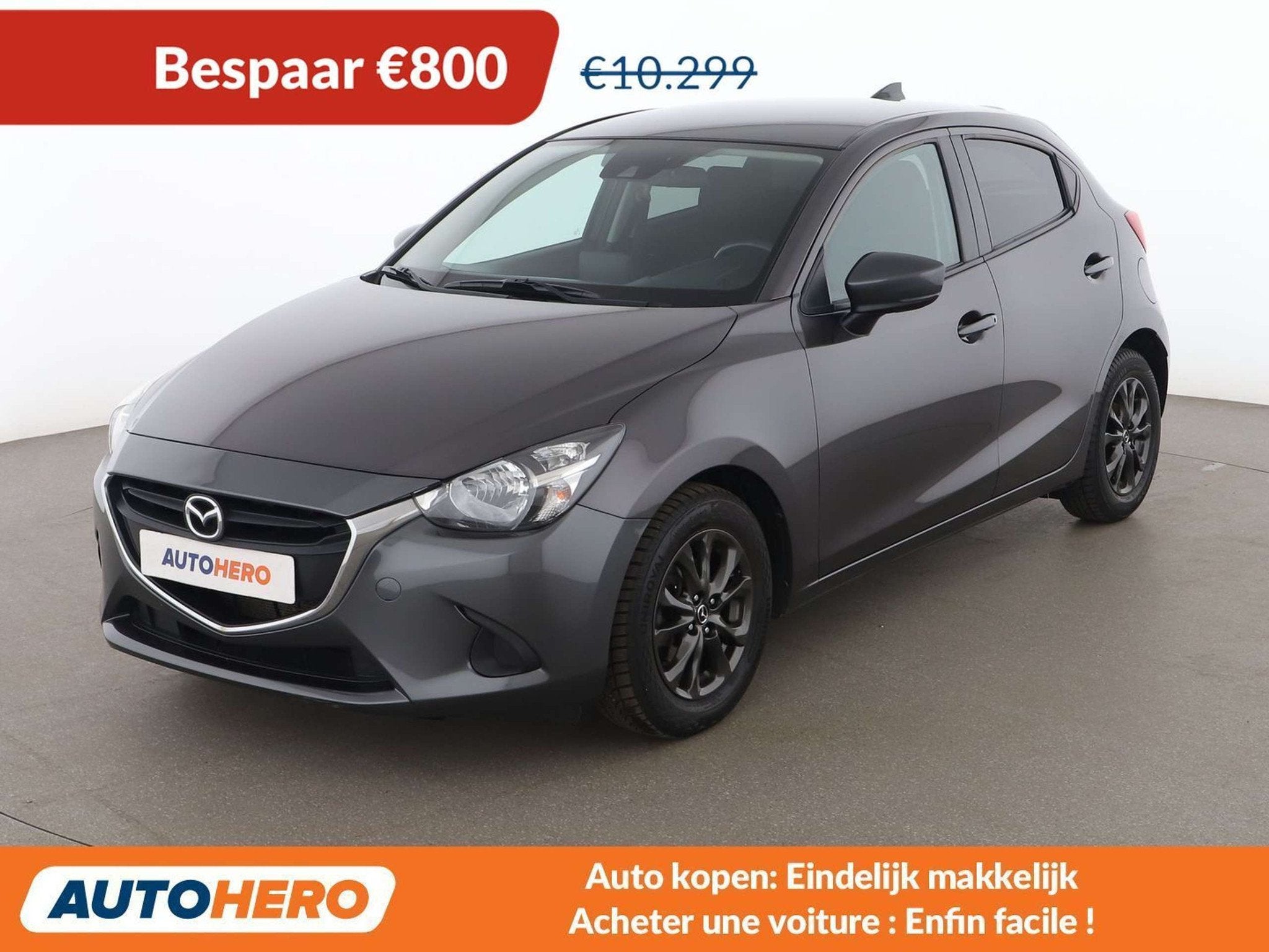Mazda 2 1.5 Dynamique (année de construction 2018), Autos, Mazda, Argent ou Gris, Achat, 90 ch, 5 portes