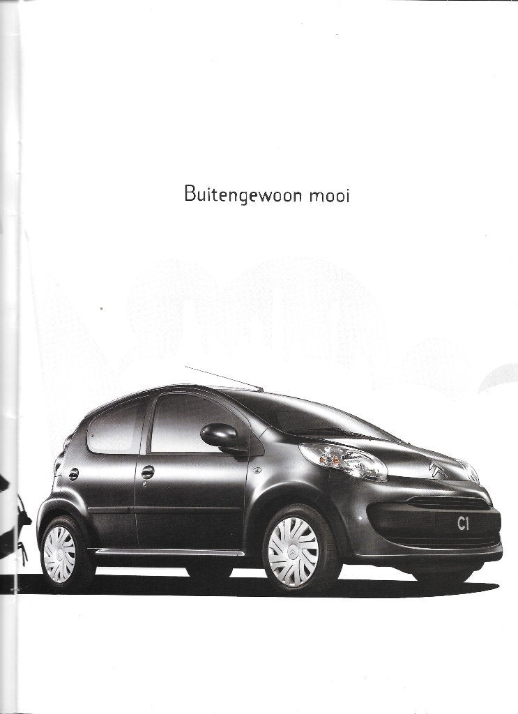CITROËN C1,  2006, Boeken, Auto's | Folders en Tijdschriften, Ophalen of Verzenden, Zo goed als nieuw, Citroën