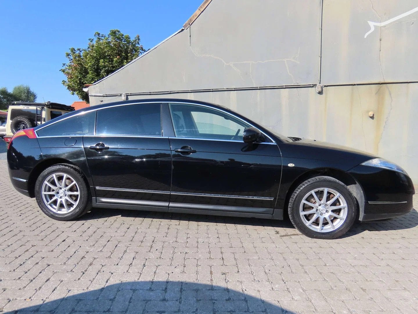 Citroën C6 C6 3.0 HDi V6 Exclusive FAP (bj 2010, automaat), Zwart, C6, Zwart, Leder