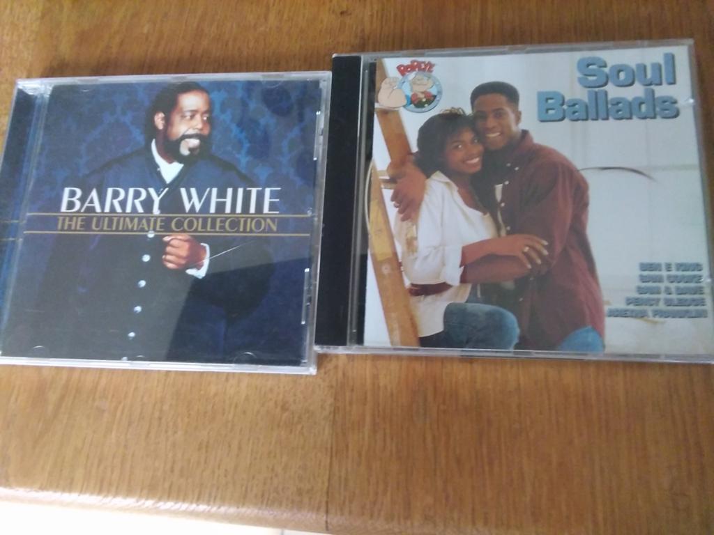TOP OF SOUL 2 CD'S BARRY WHITE SOUL BALLADS, Ophalen