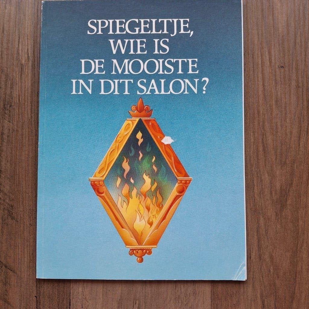 RENAULT - SPIEGELTJE? Wie is de mooiste in dit salon?  1990, Ophalen of Verzenden, Nieuw, Renault