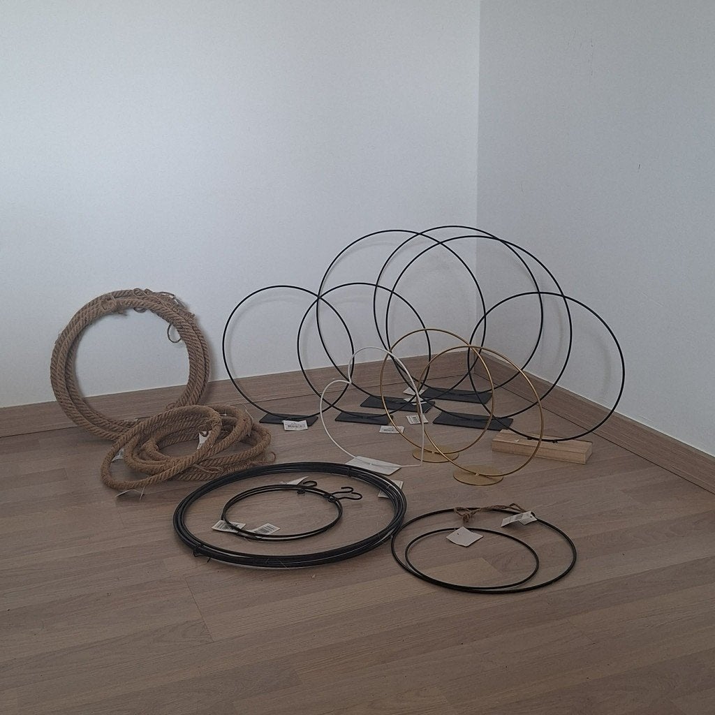 Flowerhoop Ringen allerlei, Hobby & Loisirs créatifs, Enlèvement, Neuf, Doré, Matériel de bricolage