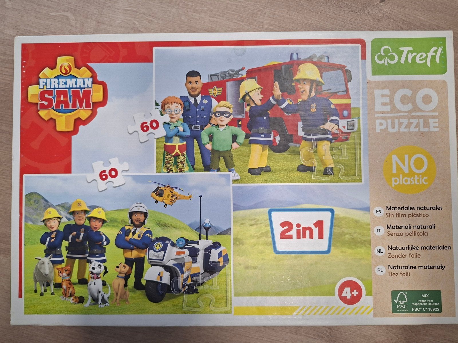 Puzzel Trefl - brandweerman Sam, Ophalen of Verzenden