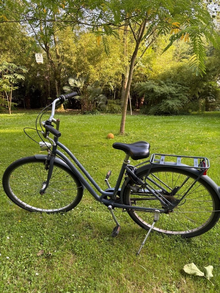 fiets meisjes blauw elops 120, Ophalen, Gebruikt, Decathlon