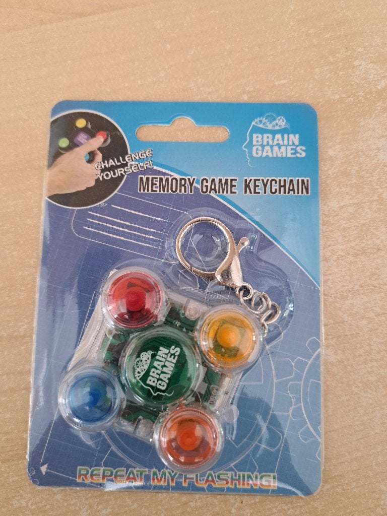 Porte clé jeu de memoire neuf, Collections, Porte-clés, Enlèvement ou Envoi