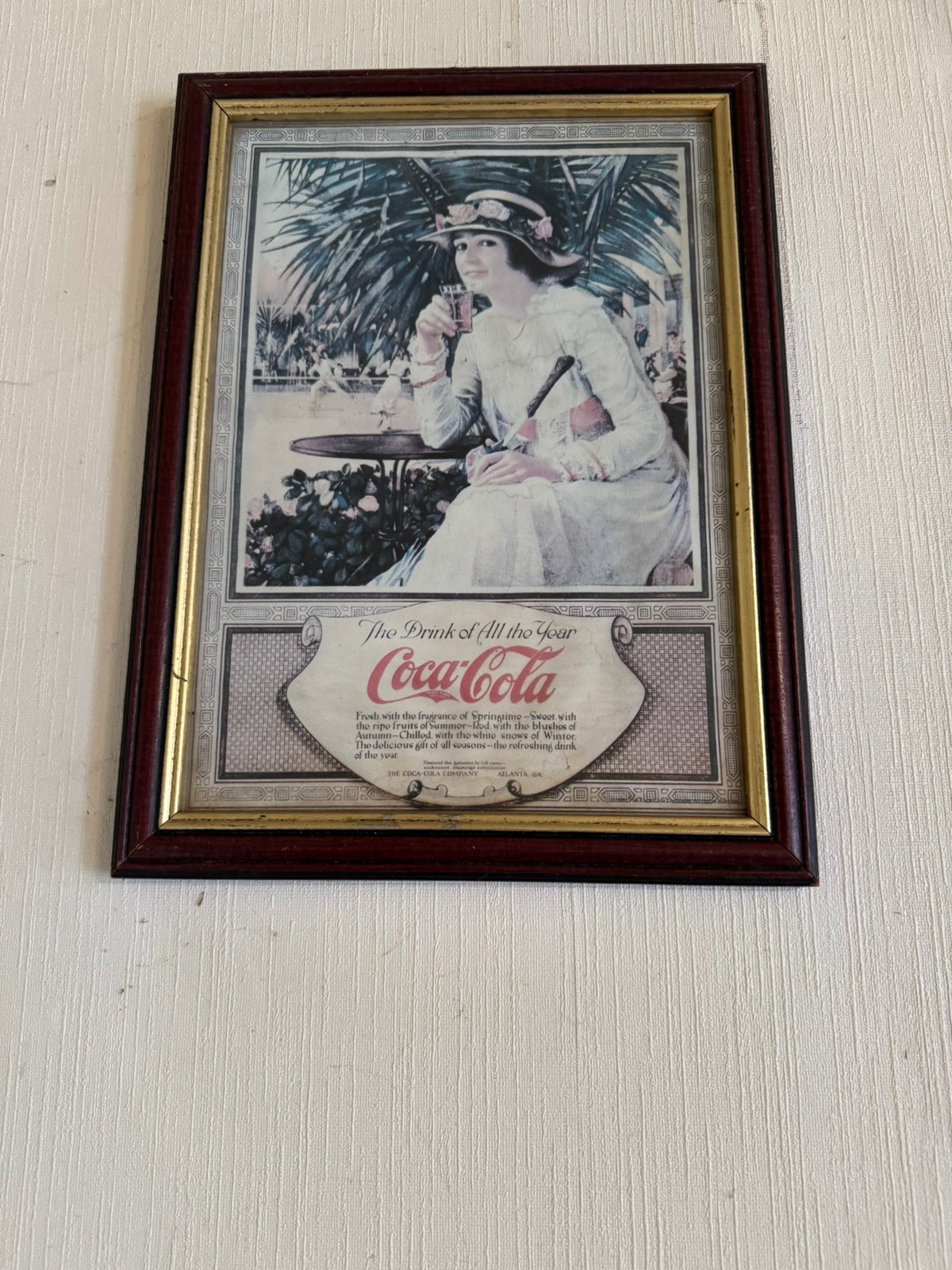 Coca-Cola spiegel, Verzamelen, Ophalen, Zo goed als nieuw
