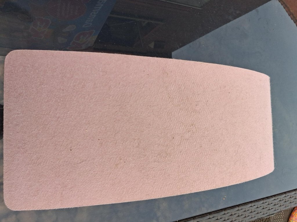 Wobbel starter balance board met vilt roos, Enlèvement, Utilisé