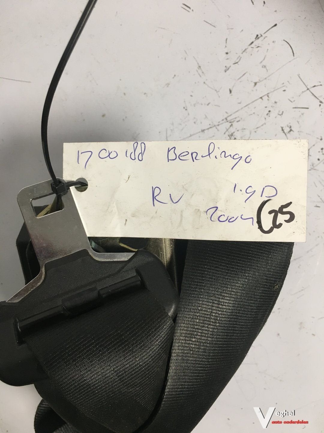 Citroen Berlingo 2004 Gordel Rechtsvoor, Auto-onderdelen, Gebruikt, -, -, Ophalen of Verzenden