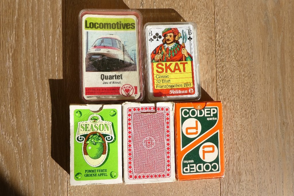 Jeux de cartes, cartes Skat (origine Allemagne),Quartet, Collections, Cartes à jouer, Jokers & Jeux des sept familles, Enlèvement
