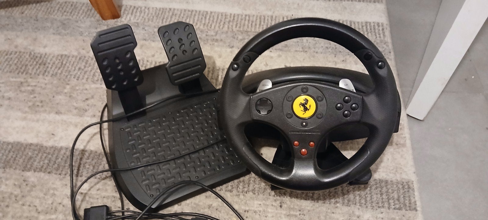 stuurwiel met pedalen, Computers en Software, Ophalen, Zo goed als nieuw