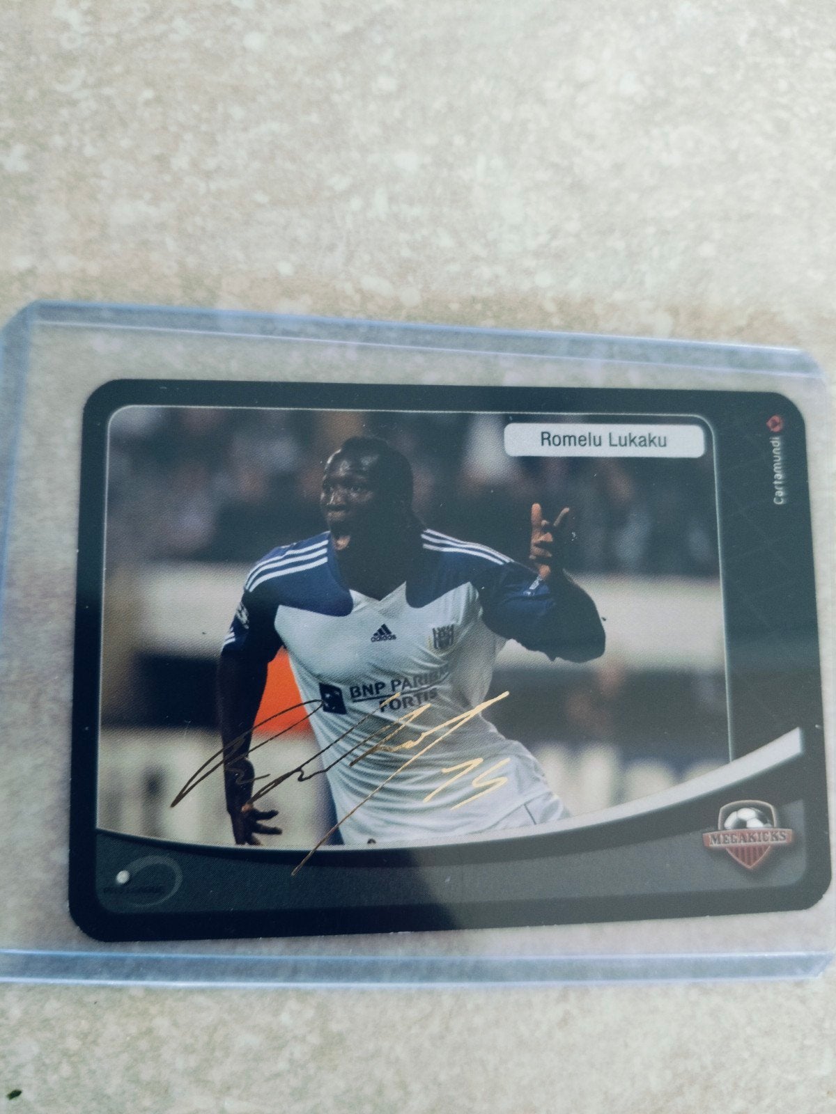 Romelu Lukaku Anderlecht megakicks signature, Collections, Envoi