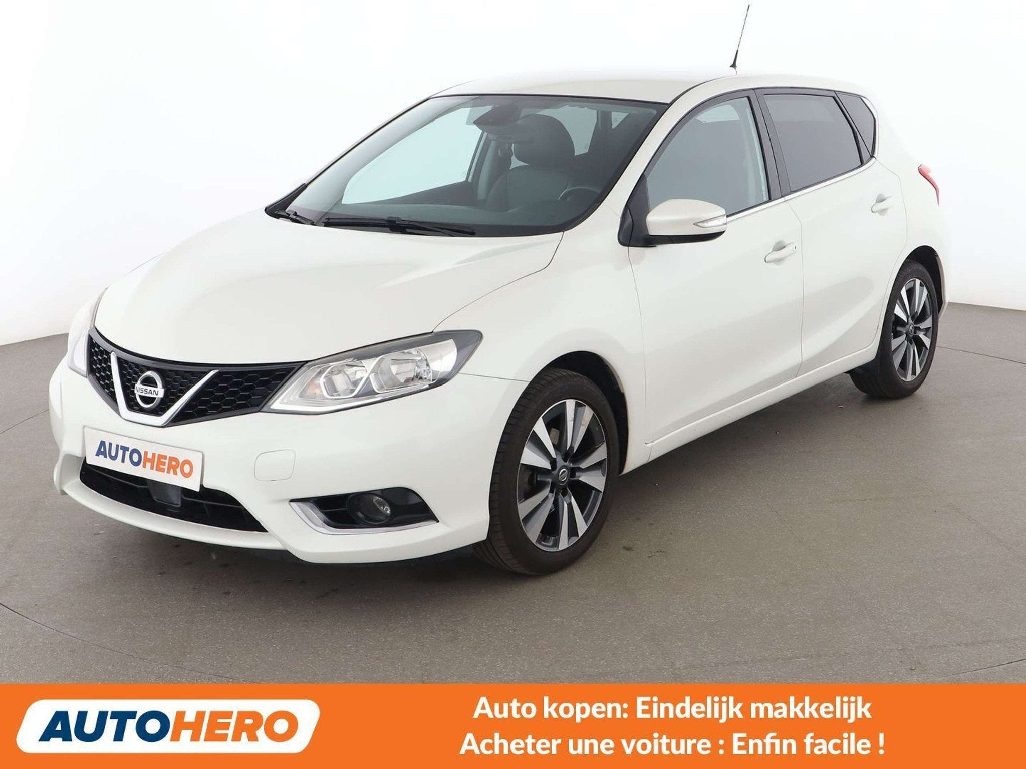 Nissan Pulsar 1.2 N-Connecta (bj 2016, automaat), Auto's, Nissan, Te koop, Pulsar, ABS, Airbags, Airconditioning, Automatische klimaatregeling