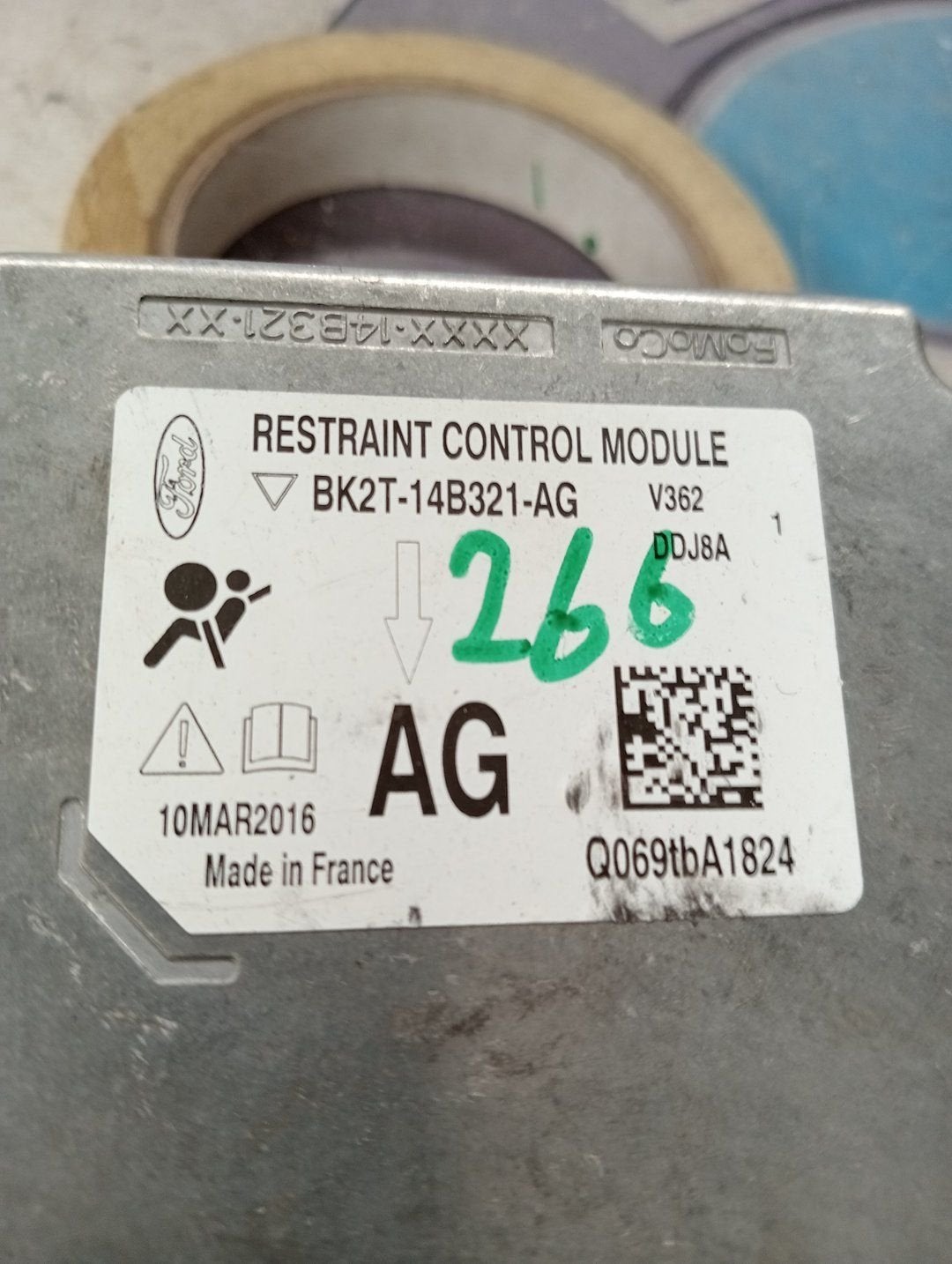 ford Transit Airbag Module, Auto-onderdelen, Dashboard en Schakelaars, Ford, Gebruikt, Ophalen of Verzenden