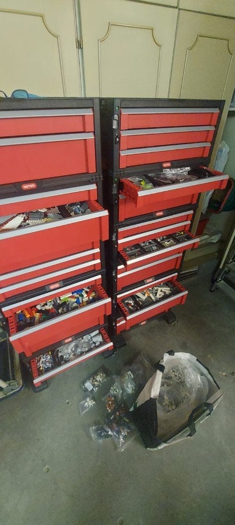 Lego, Enlèvement, Comme neuf, Briques en vrac, Lego
