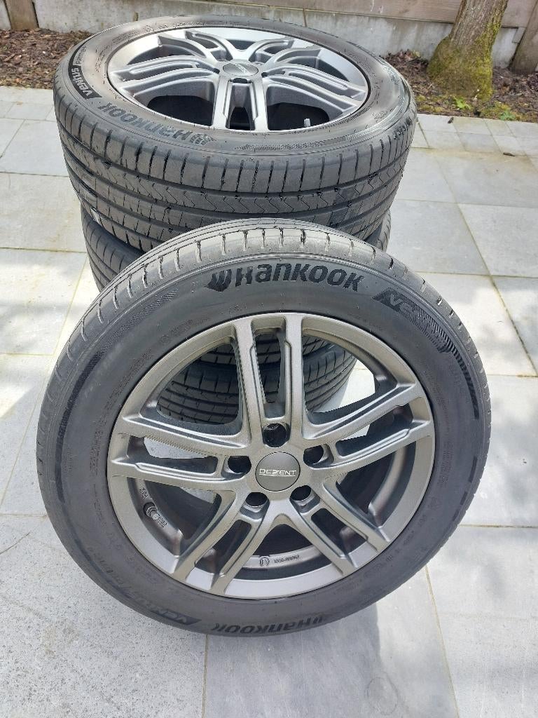 Pneus d'été Hankook + jantes Dezent, Pneus et Jantes, 16 pouces, Véhicule de tourisme, Pneus été
