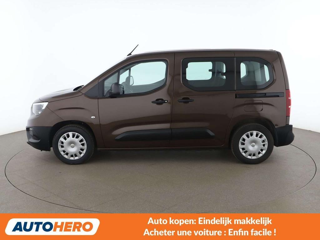 Opel Combo Life 1.2 Turbo Selection (bj 2019), Auto's, Voorwielaandrijving, Stof, Gebruikt, Bruin