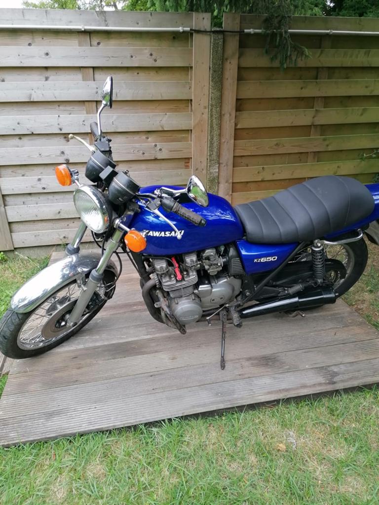 Kawasaki kz 650 - 1978, Motoren, Ophalen