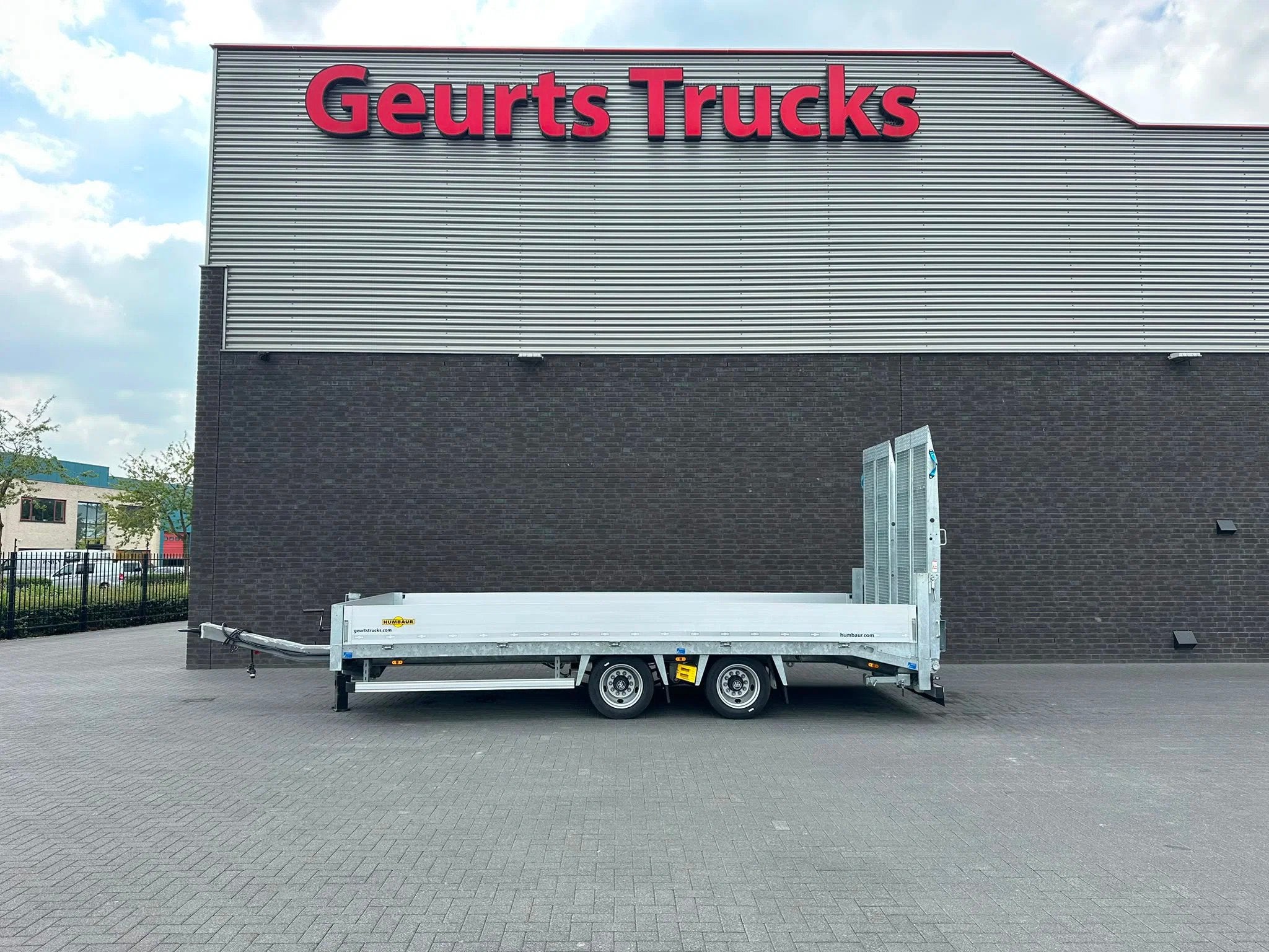 Humbaur TBA 2 ASSER DIEPLAPER AANHANGER (bj 2025), Auto's, Overige brandstoffen, Zilver of Grijs, Aanhangers en Opleggers, Te koop