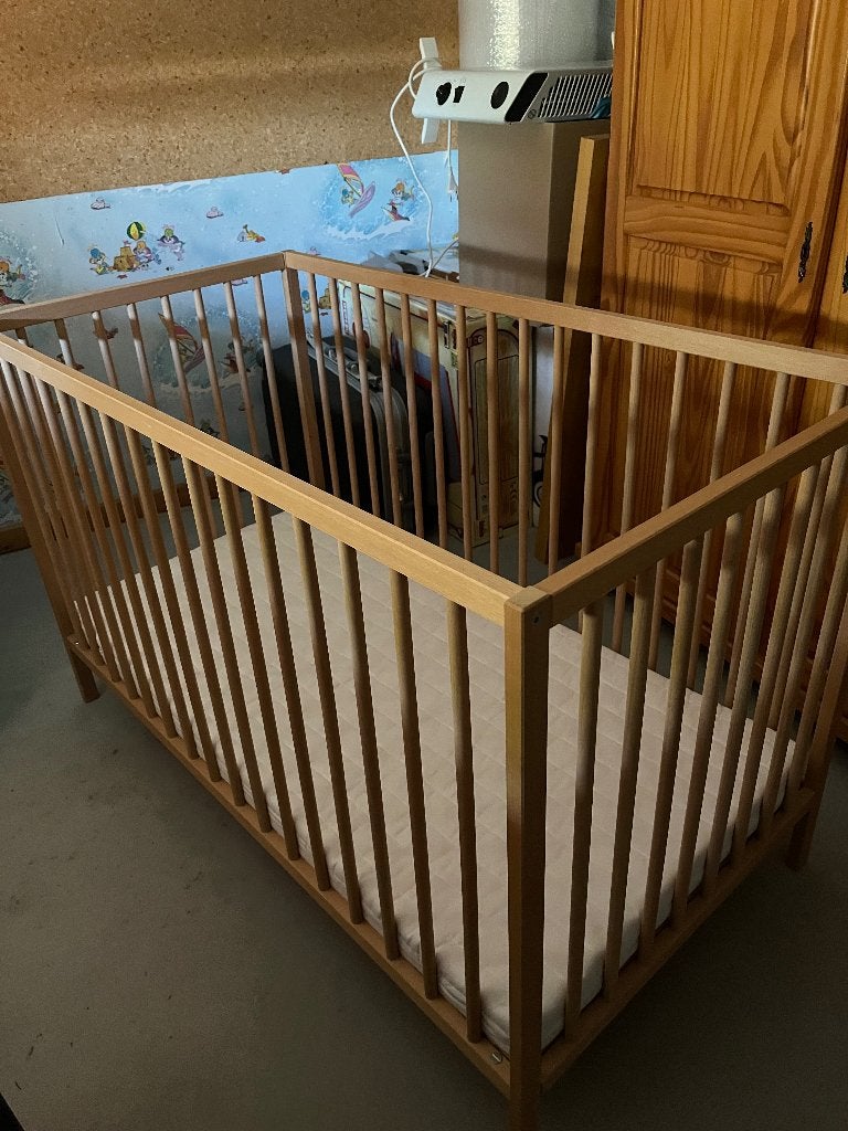 Baby/kinderbed, Ophalen, Zo goed als nieuw, Matras