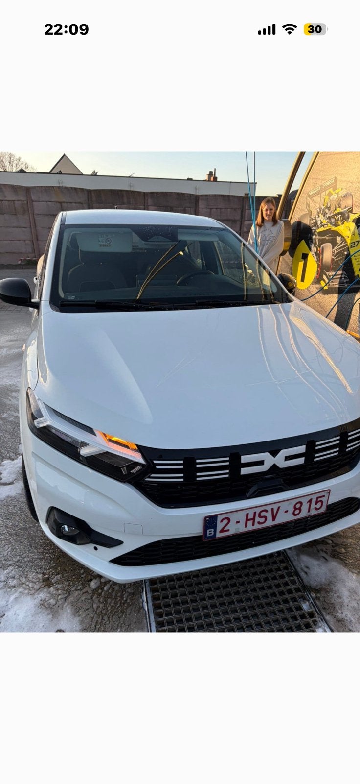 Dacia sandero, Ophalen, Dacia