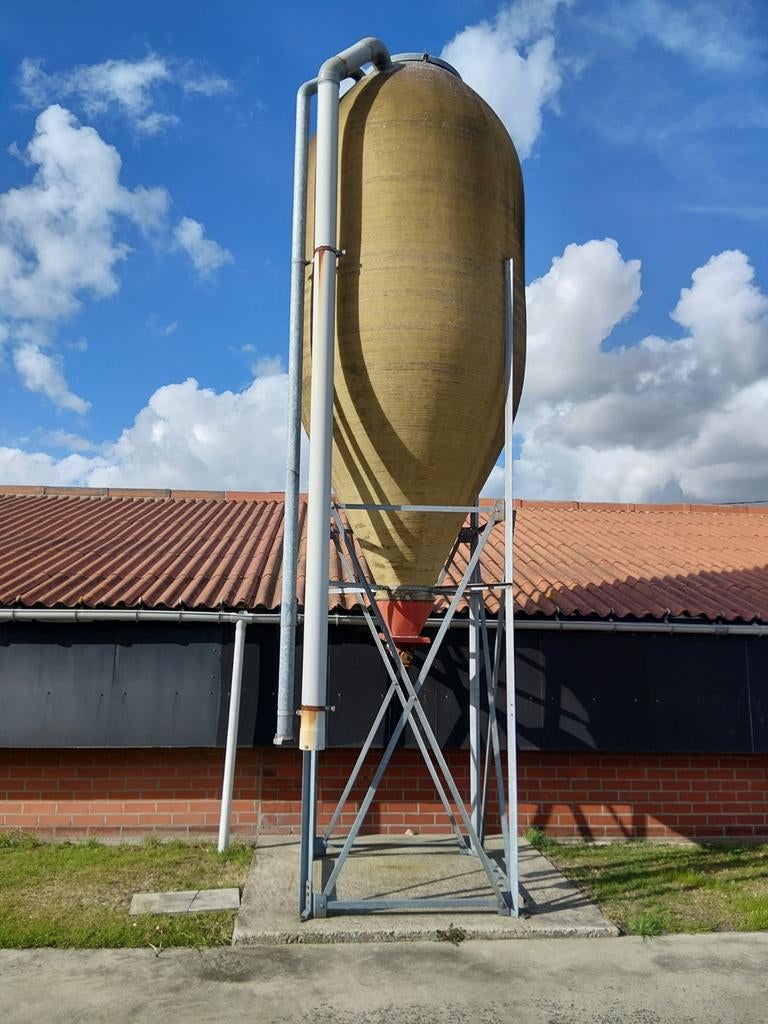Meelsilo 5 ton, Ophalen
