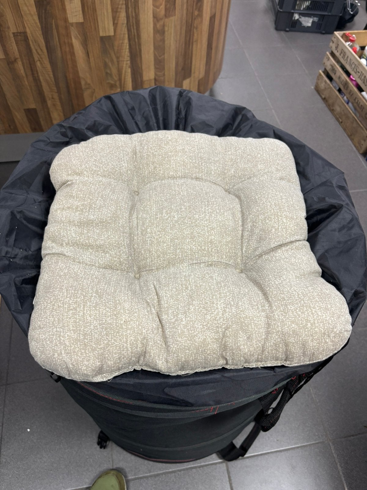 Kussentjes voor terras stoelen (>200), Ophalen