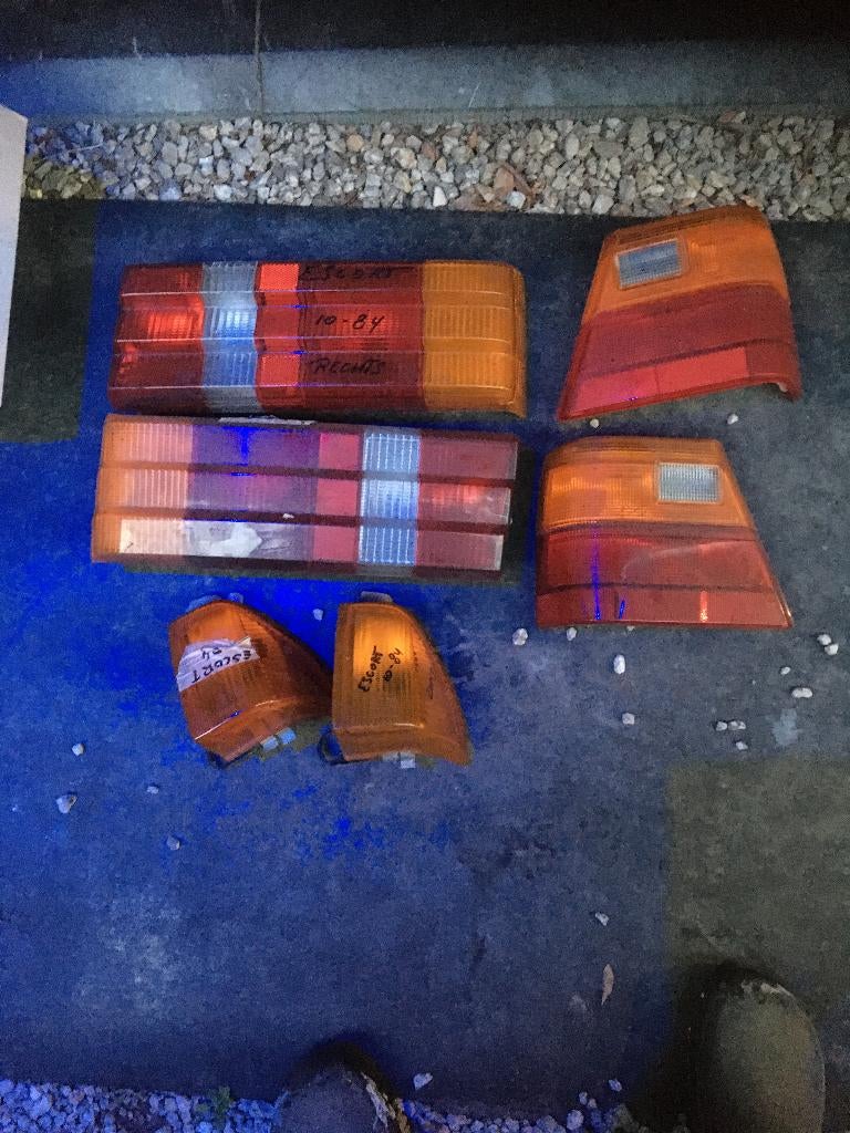achterlichten ford escort mk 3, Auto-onderdelen, Verlichting, Ophalen of Verzenden, Gebruikt, Ford