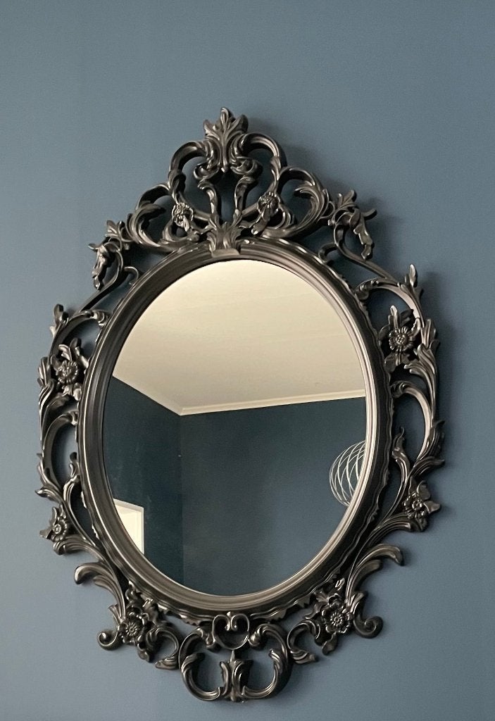 Miroir style Baroque, Moins de 100 cm, Comme neuf, Enlèvement, 50 à 75 cm