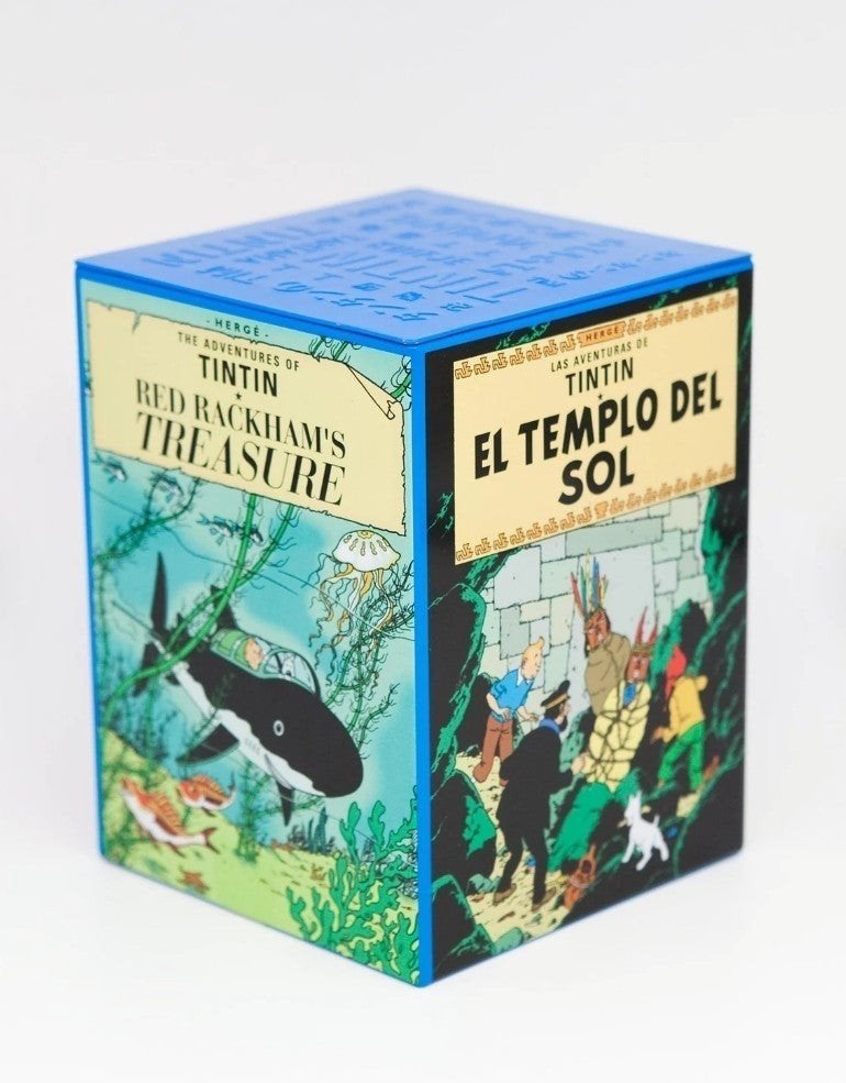 GEZOCHT: Kuifje blikken doos / CHERCHE: Tintin boîte, Ophalen of Verzenden, Zo goed als nieuw