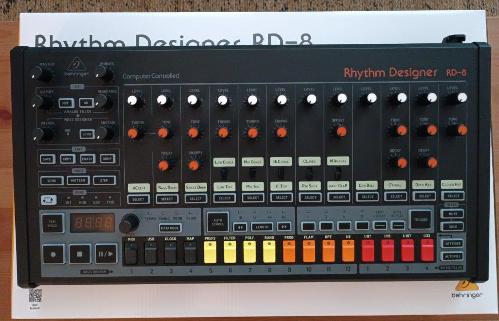 Behringer RD-8 MKII, Enlèvement ou Envoi