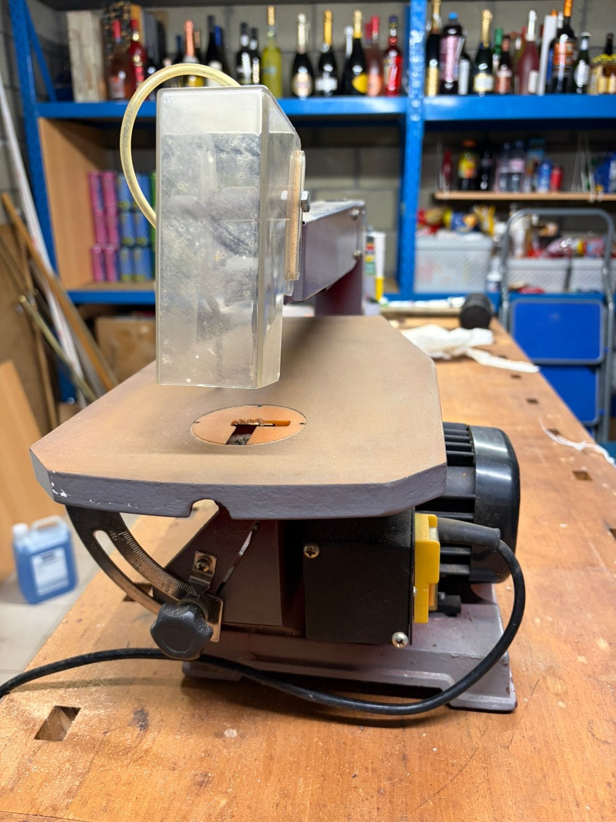 Decoupeerzaag, Doe-het-zelf en Bouw, Gereedschap | Zaagmachines, Ophalen, Gebruikt, Decoupeerzaag, 30 tot 70 mm