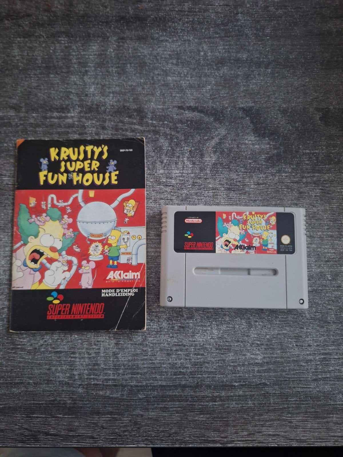 Krusty's super fun house snes, Games en Spelcomputers, Games | Nintendo Super NES, Ophalen